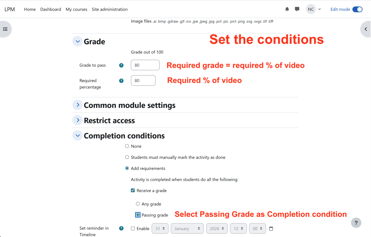 Video Tracker is a Moodle activity plugin that tracks real video watching progress Video Tracker is a Moodle activity plugin that tracks real video watching progress